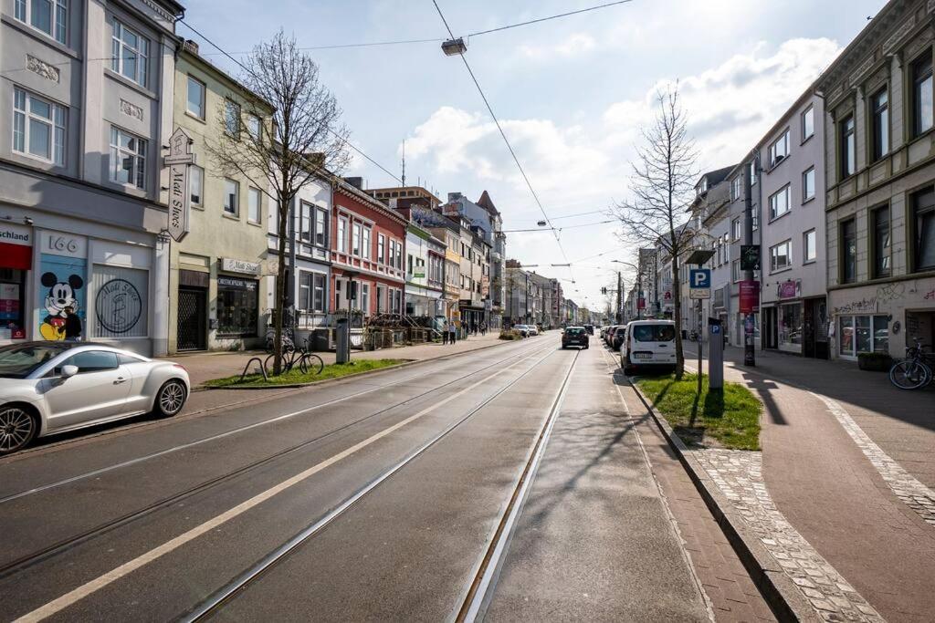 Gemuetliches Apartment Neustadt Bremen Bagian luar foto
